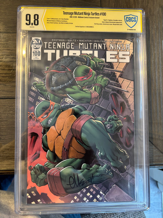 Teenage Mutant Ninja Turtles #100 Midtown  Comics Exclusive Variant