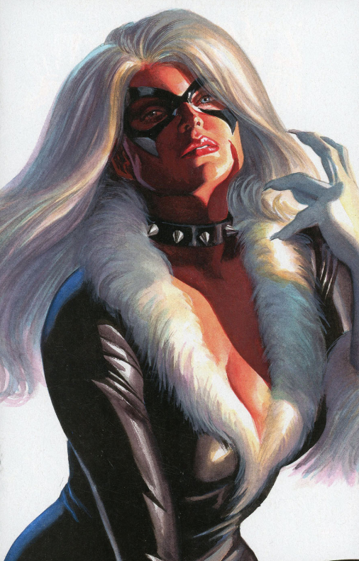 Mary Jane & Black Cat Issue #4 - Alex Ross - Timeless Black Cat - Virgin